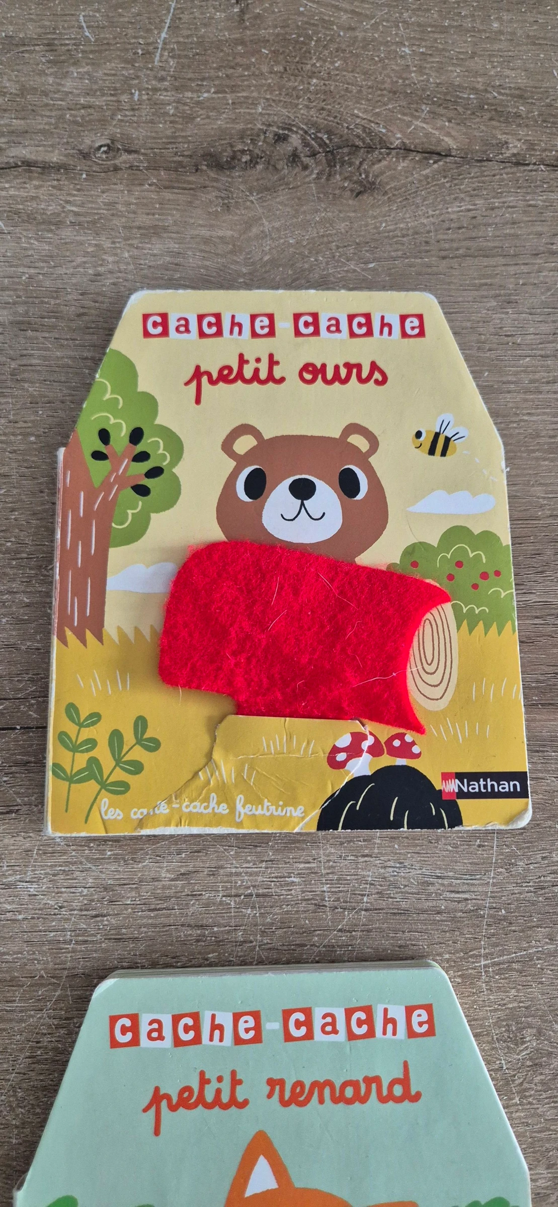 Lot de livros Cache-cache em feltro – photo 2